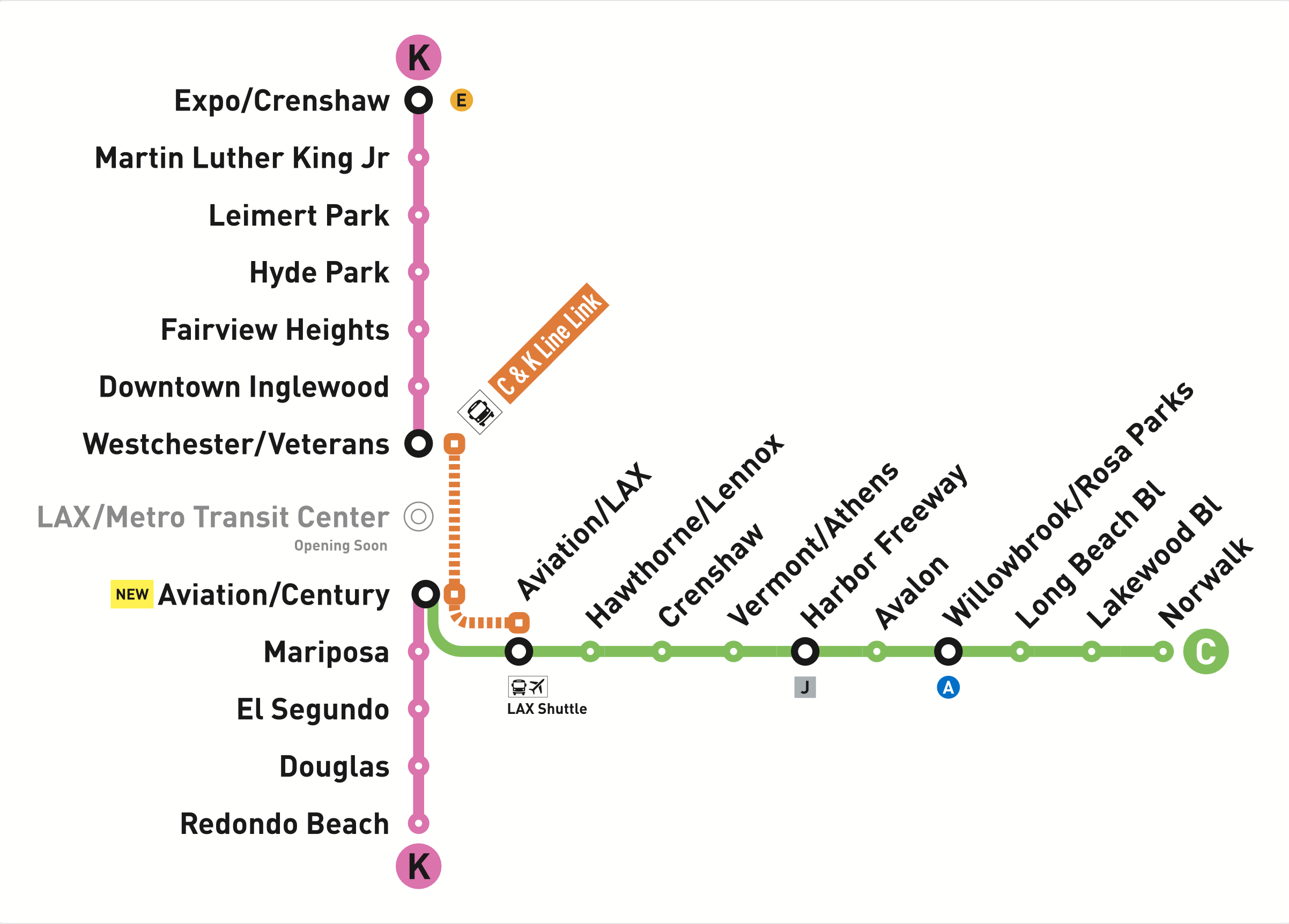 C and K line - Map 1